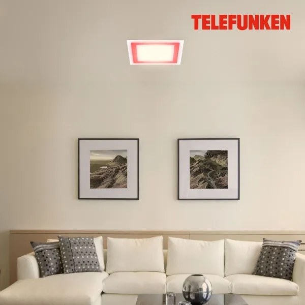 Telefunken 318806TF - LED RGBW Stmievateľné stropné svietidlo LED/24W/230V + DO