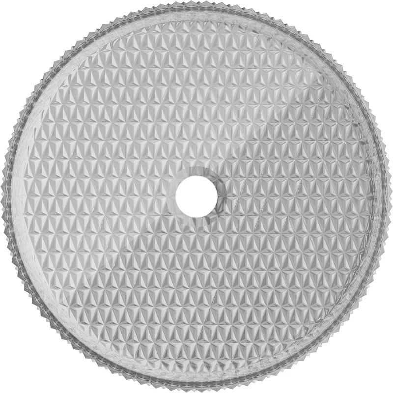 Mexen Aura, sklenené umývadlo na dosku 39 × 39 cm, sivá, 24013966