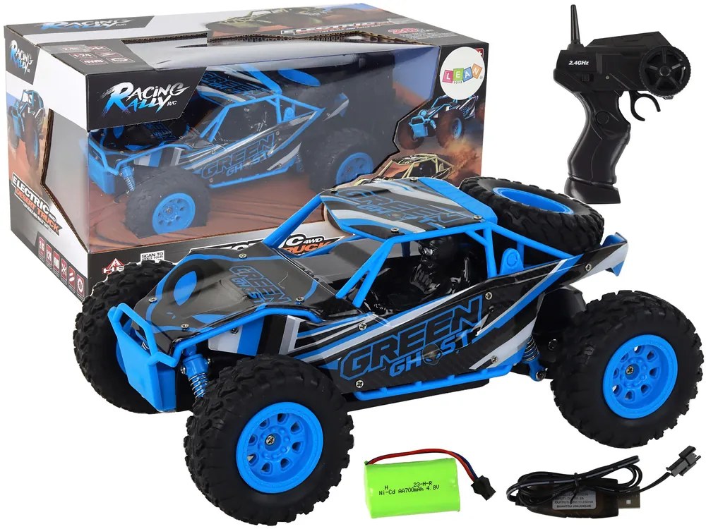 Lean Toys Modré terénne auto R/C – 1:24
