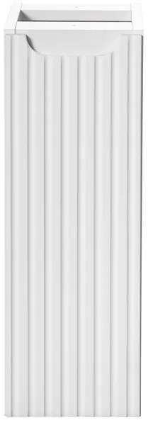 Závěsná skříňka Nova Cashmere Wiki s deskou a umyvadly 140 cm bílá/kašmír