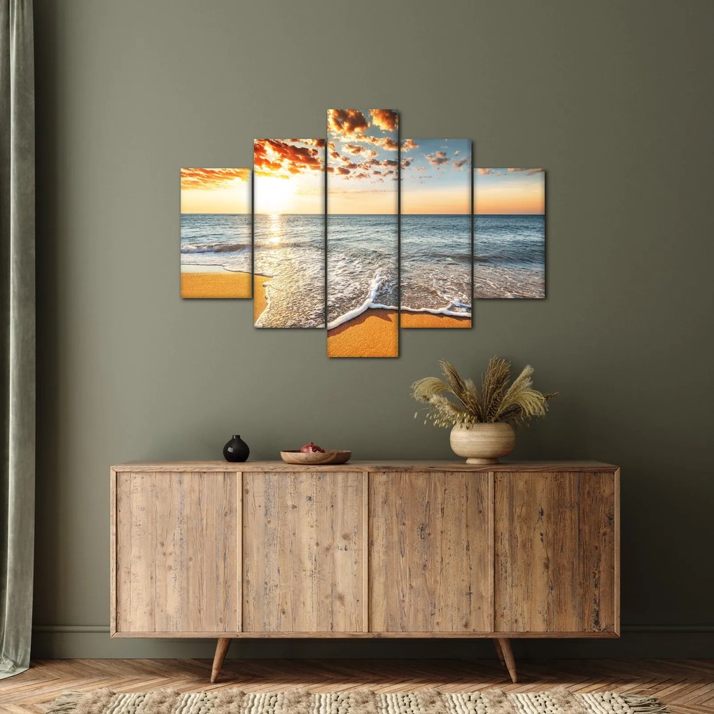 Obraz - Východ slnka (150x105 cm)