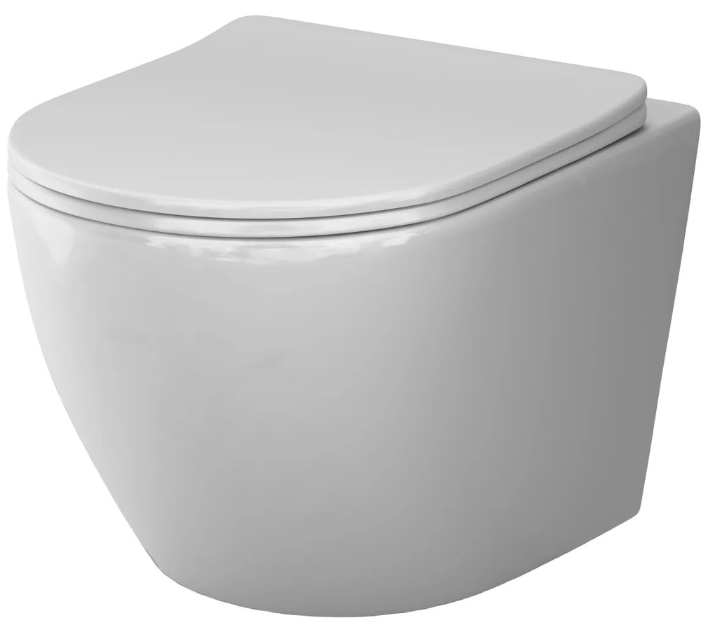 Závesné WC AM.PM Like CLA1900PSC bezokrajové, so sedadlom Microlift, biele