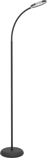 Eglo 902176 - LED stmievateľná stojacia lampa LAURO LED/5,5W/230V 2700/4000/6500K čierna