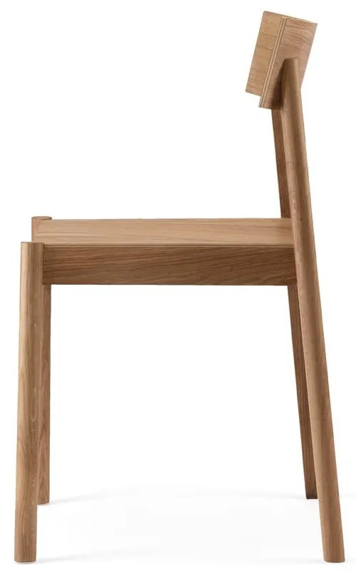 Jedálenská stolička z dubového dreva EMKO Citizen Rectangle
