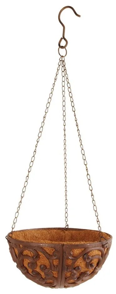 Kovový závesný a nástenný kvetináč ø 26 cm – Esschert Design