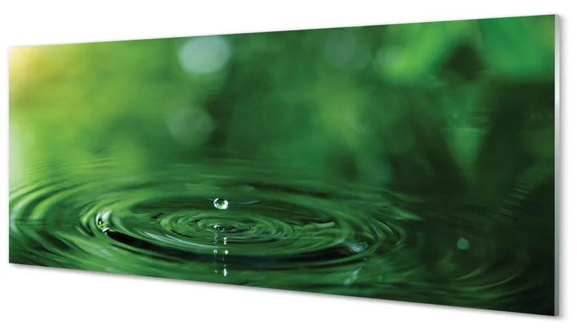 Obraz plexi Kvapka vody close-up 120x60 cm