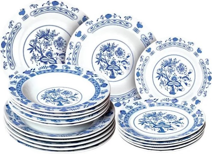 Banquet porcelánová sada tanierov ONION 18 ks