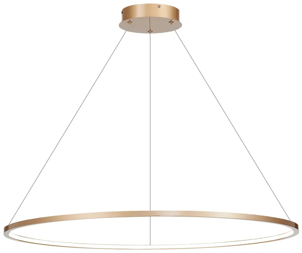 Závesné LED svietidlo Saturno, 1x LED 57w, 4000k, g