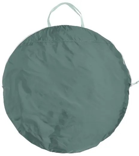Samorozkladací kempingový stan pre 2 osoby (zelená/žltá) (100389319)