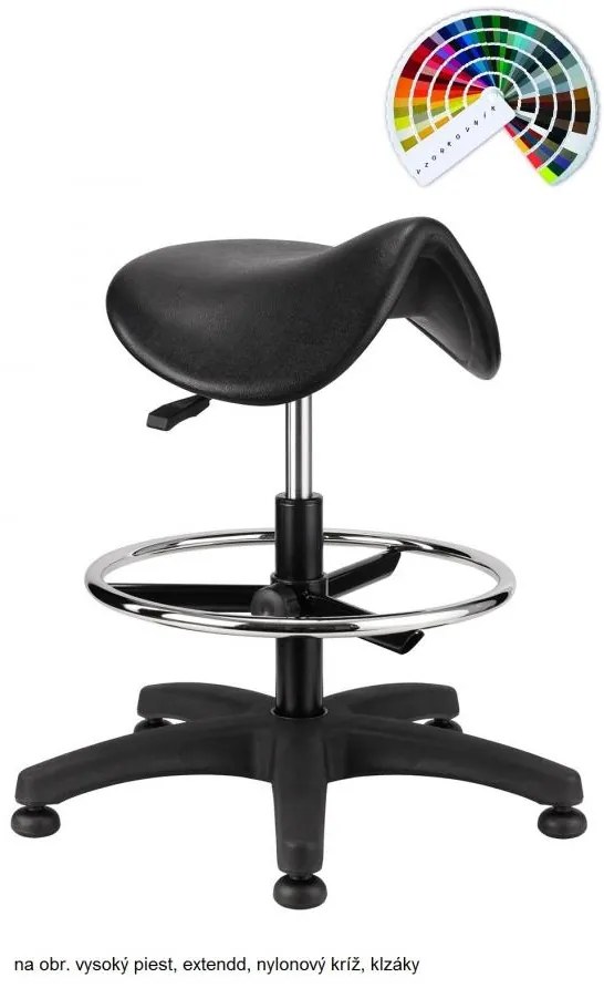 ALBA Pracovná stolička taburet sedlo PIPA