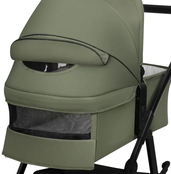 Lionelo - Kombinovaný kočík 3v1 AMBER PLUS Zelený les