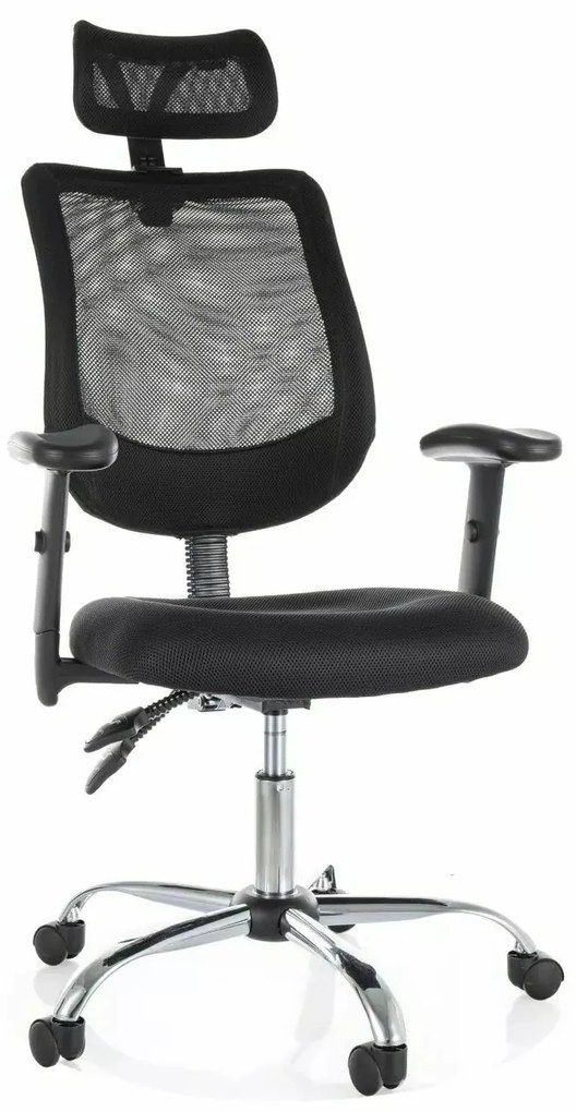 Kancelářská židle Q-118R černá