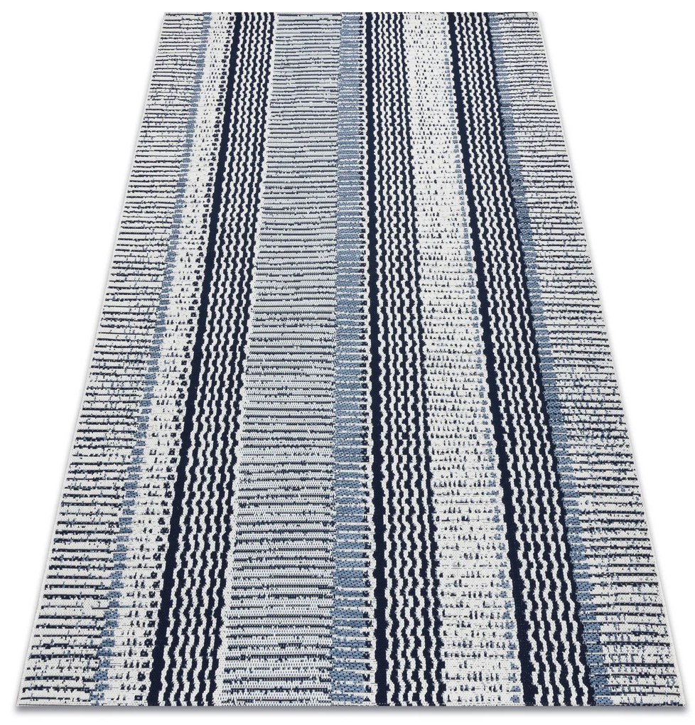 Koberec COLOR 47276/396 SISAL Pásy biela