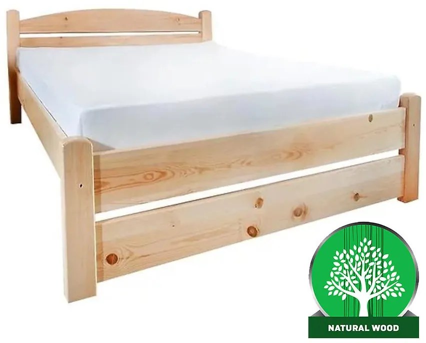 Posteľ T2 90 borovica