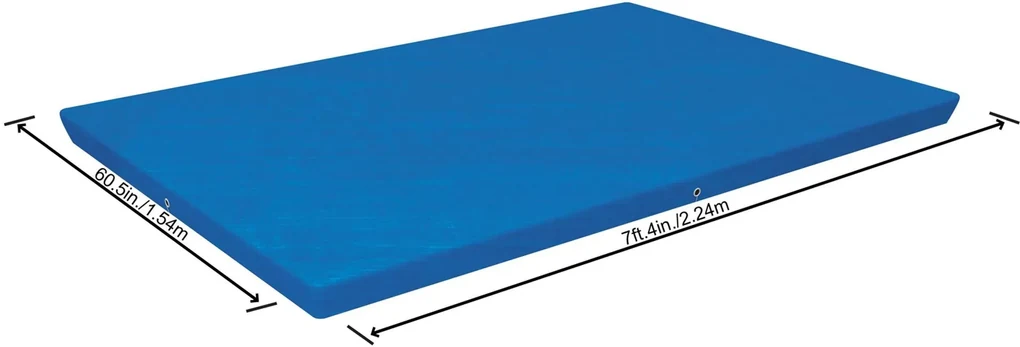 BESTWAY Krycia plachta pre bazén 221 x 150 cm, modrá 58103