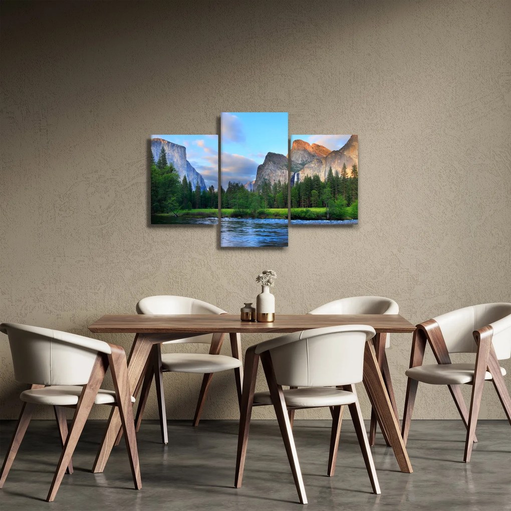 Obraz divokej horskej krajiny (90x60 cm)