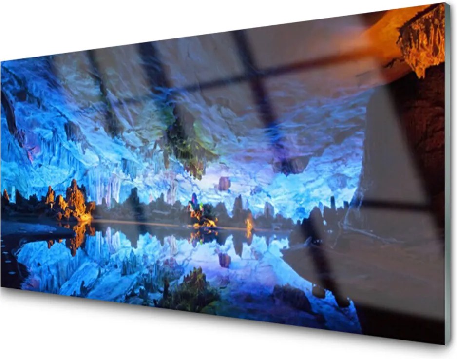 Plexisklo obraz Jeskyně světlo ledovec