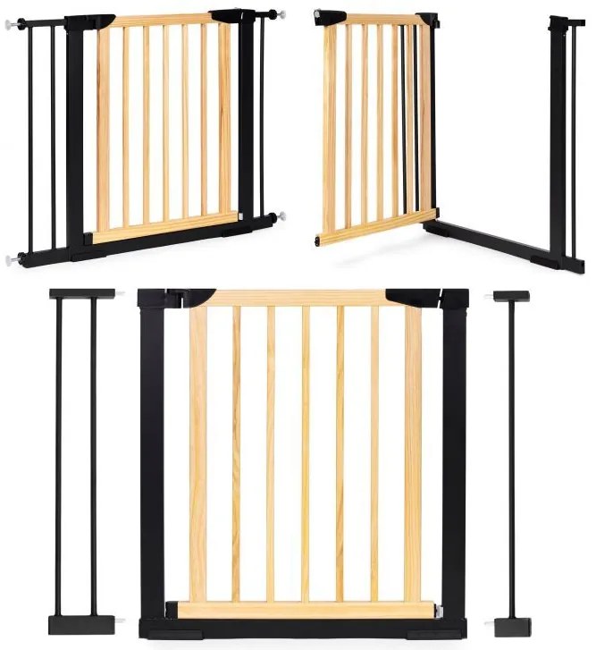 Ochranná zábrana na schody a vstupy – dostupná v rôznych veľkostiach Šírka: 74-80 cm | Výška: 77,5 cm