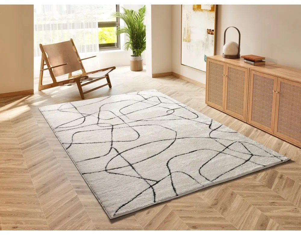 Krémovobiely koberec 140x200 cm Blanche – Universal