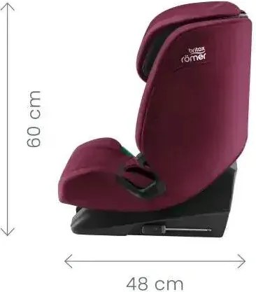 Autosedačka BRITAX Evolvafix - dusty rose 2025