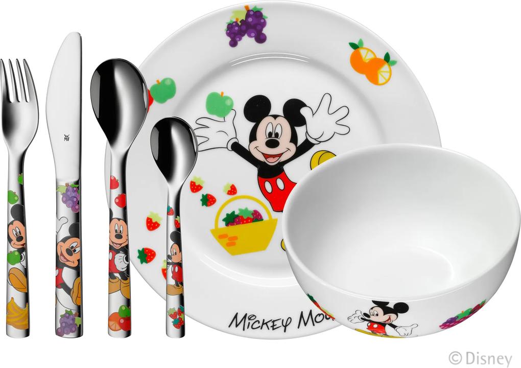 Detský jedálny set Mickey Mouse WMF 6 ks