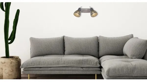 Globo 54661-2 - Bodové svietidlo MORI 2xE27/40W/230V