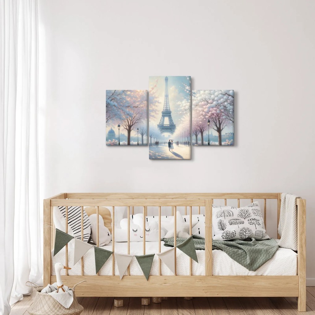 Obraz - Maľba z Paríža (90x60 cm)