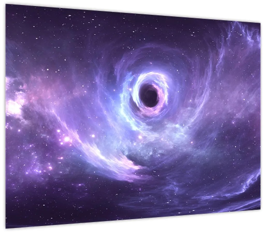 Sklenený obraz - Vesmír (70x50 cm)
