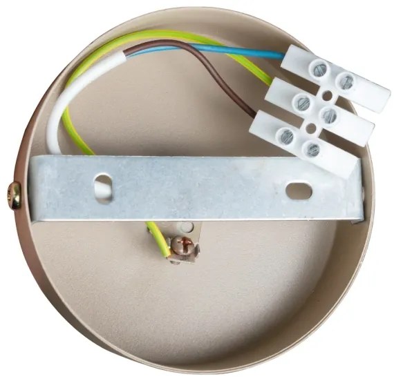 Bodové svietidlo DEX 2xE14/10W/230V béžová/krémová