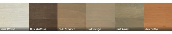 TEXPOL Jednolôžková posteľ z masívu NIKOLETA - plné čelo Veľkosť: 220 x 100 cm, Materiál: Buk, Morenie: beige