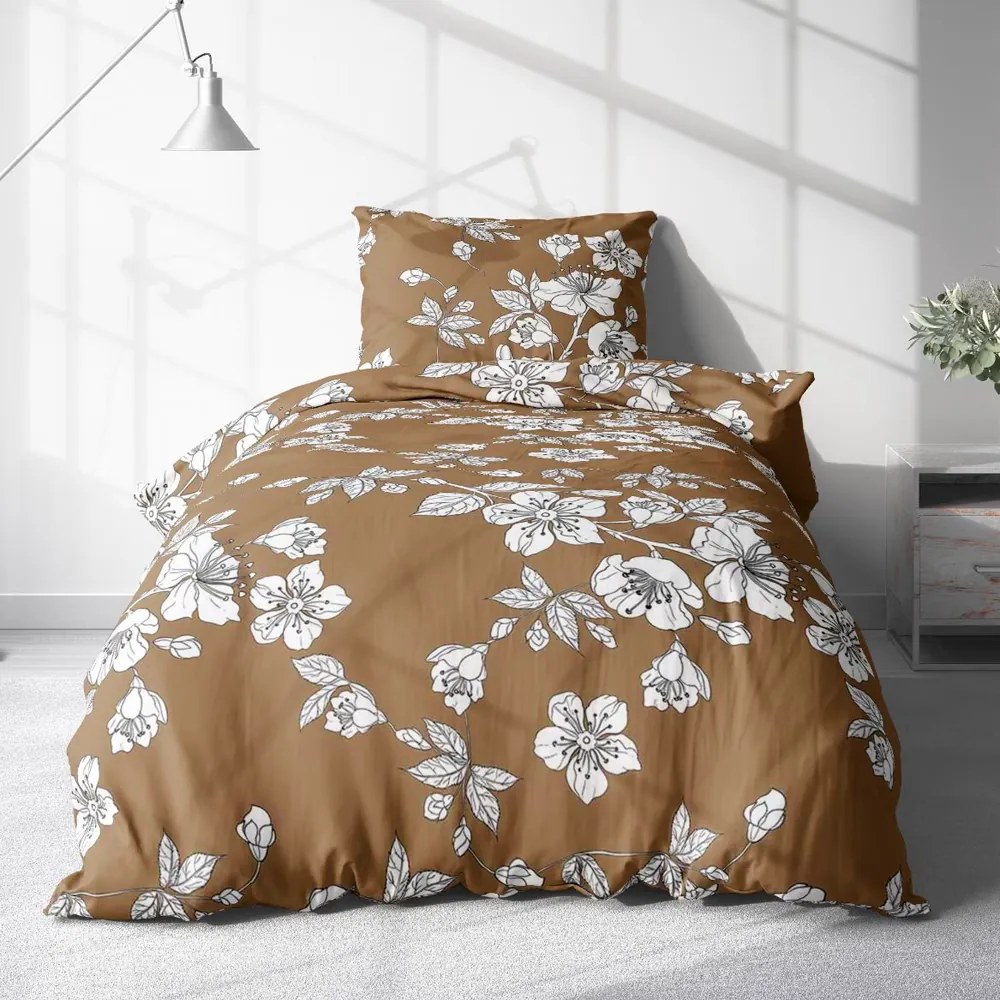 Bavlnené obliečky Homa TILDA BEIGE 4-dielna sada 140x200 cm