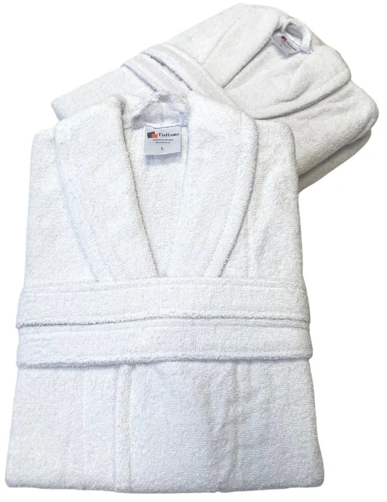 Froté deluxe unisex župan Biely - L