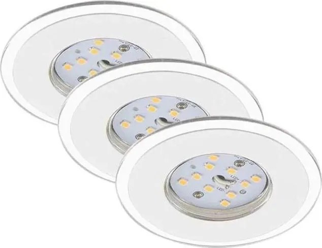 Briloner 7197-036-SADA 3x LED Stmievateľné kúpeľňové svietidlo LED/4,5W/230V IP44