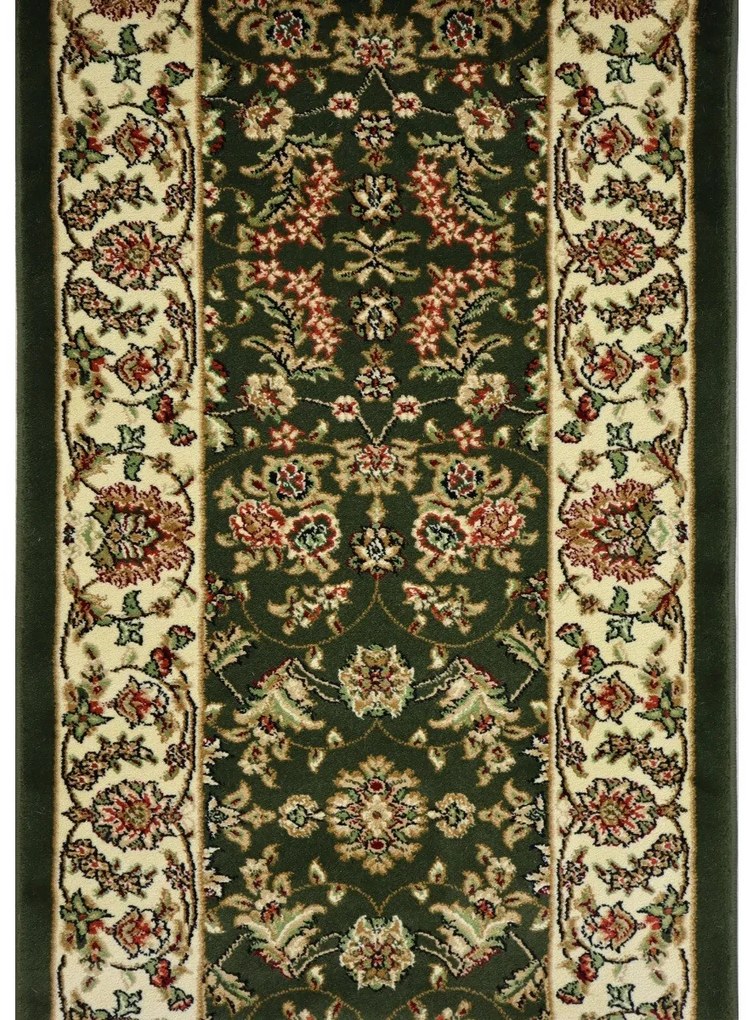 Berfin Dywany AKCIA: 440x120 cm Behúň na mieru Anatolia 5378 Y (Green) - šíre 120 cm