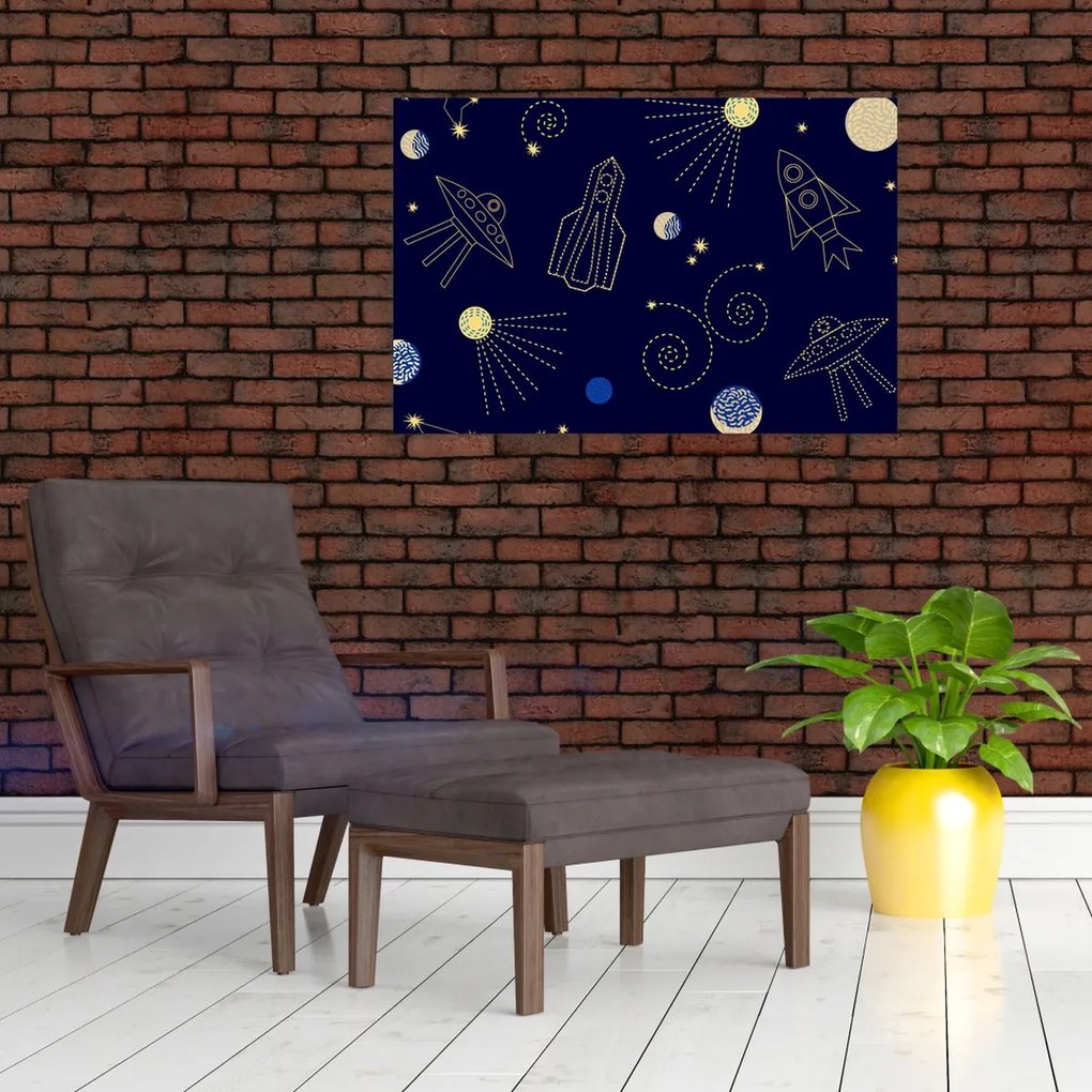 Obraz - Vesmír (90x60 cm)