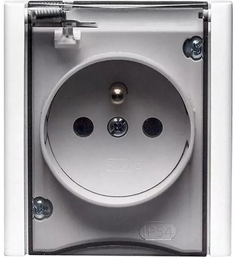 Zásuvka GNH-1BZ.BI/DY Bravo 1X