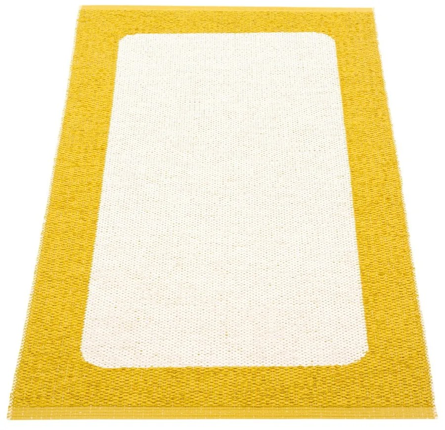 Vnútorný a vonkajší koberec v horčicovo-krémovej farbe 70x120 cm Ilda Mustard – Pappelina