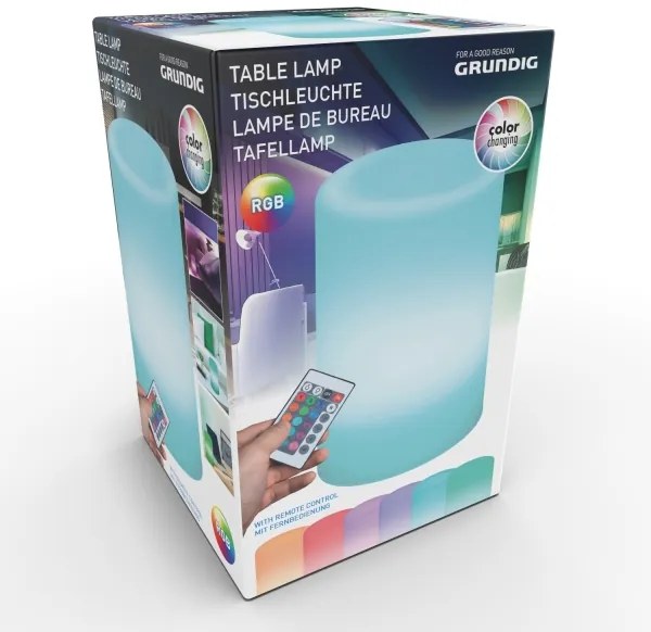 Grundig - LED RGB Stmievateľná stolná lampa LED/3xAAA + DO