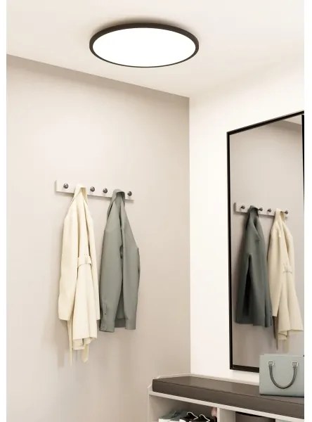 Eglo 900762 -LED Stmievateľné stropné svietidlo SARSINA-Z 41W/230V pr. 60 cm čierna