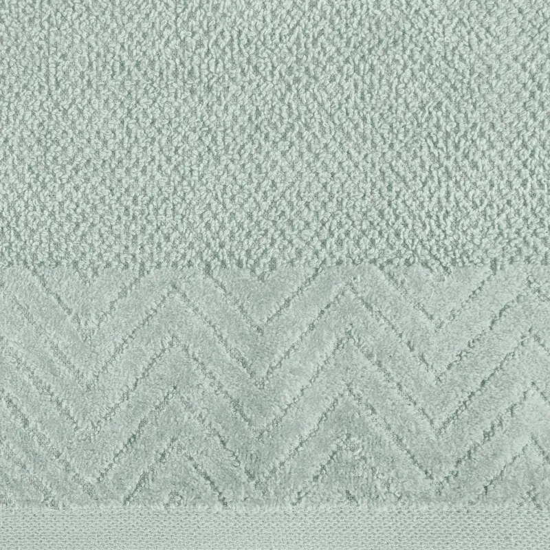 Dekorstudio Uterák LOREN so zamatovým okrajom - mätový Rozmer uteráku: 70x140cm