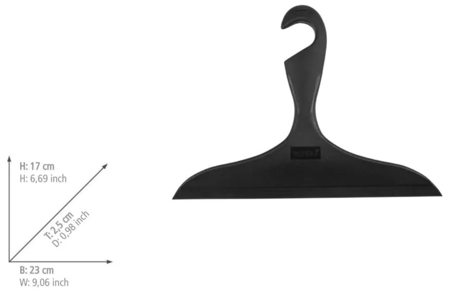 Čierna stierka 23 cm Loano – Wenko