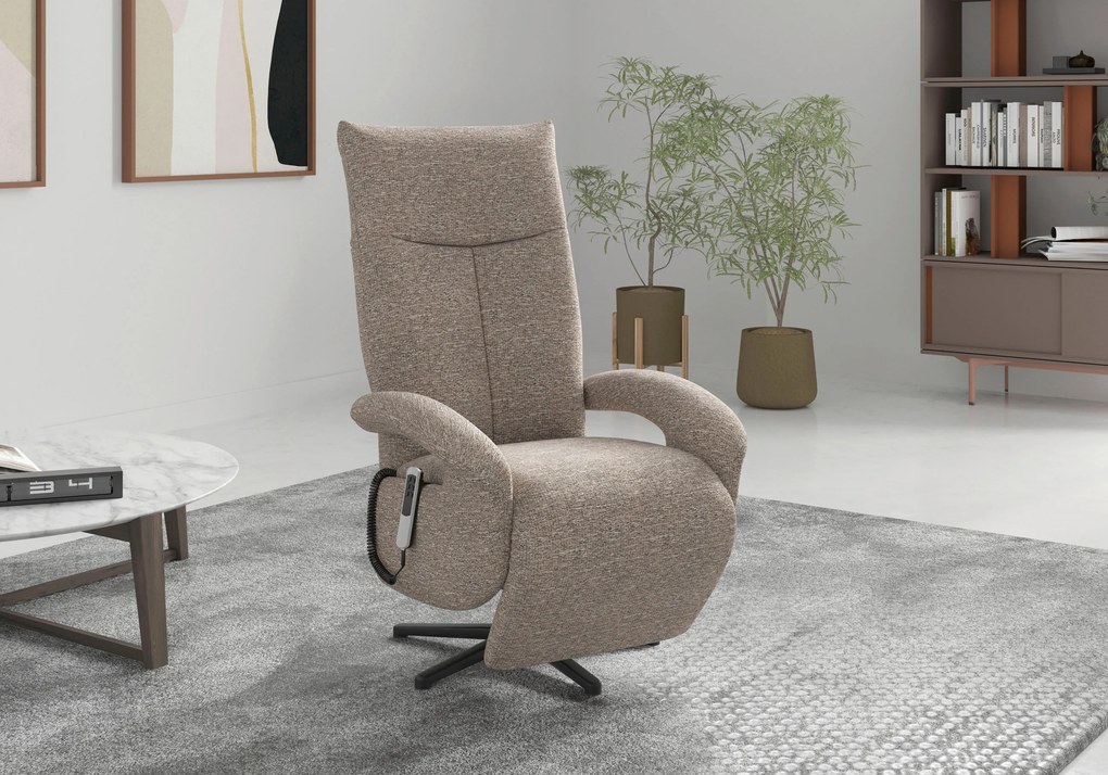 XXXLutz RELAXAČNÉ KRESLO, textil, cappuccino Sit & More - Online Only obývacie izby - 00014401324S