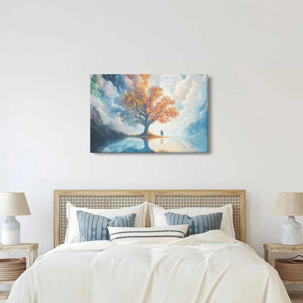 Obraz – Strom života a lásky (90x60 cm)