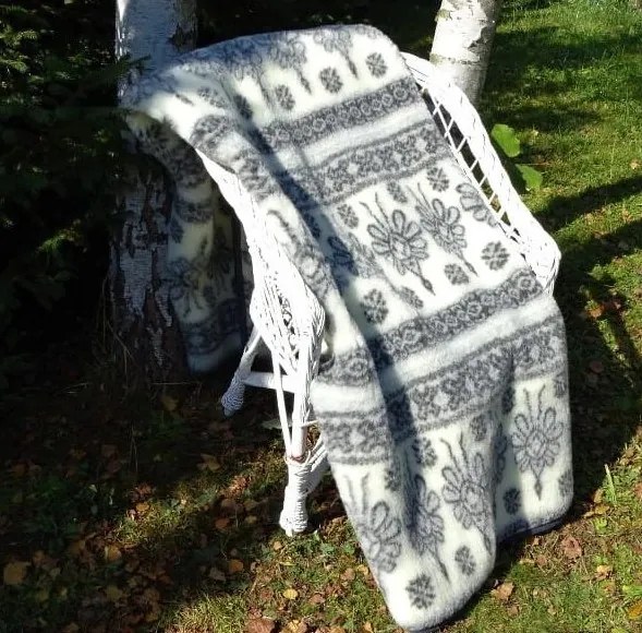 Deka z ovčej vlny 011 200x220 cm