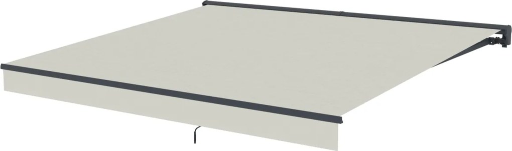 Elektrická markíza BestBerg BBSU-E350BG / 350 × 300 cm / béžová