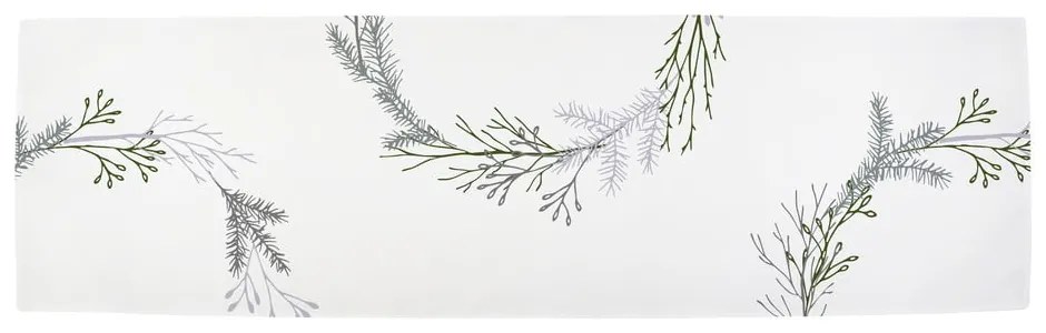 Bavlnený behúň na stôl 40x140 cm Christmas Twigs – Butter Kings
