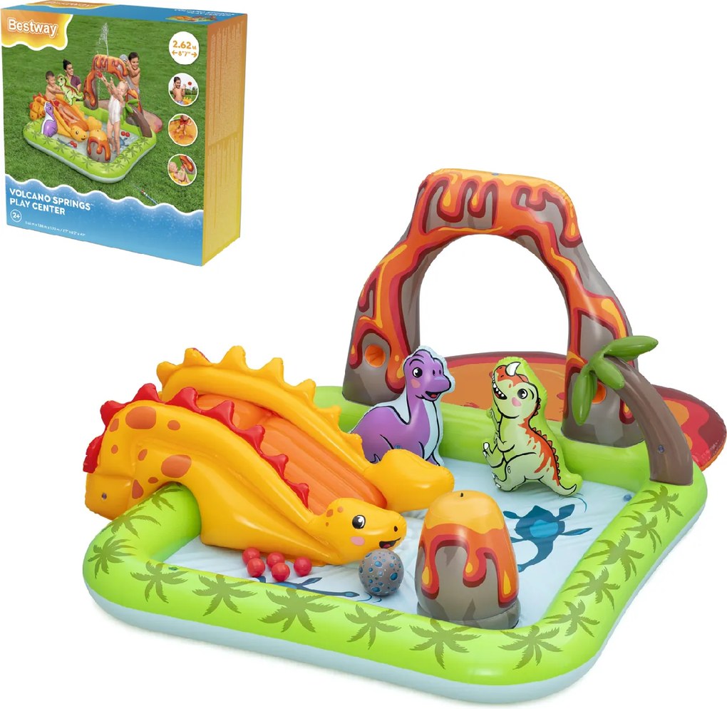 CH NAFUKOVACIE VODNÉ IHRISKO – DINOSAURY 262 x 188 x 102 CM *3352