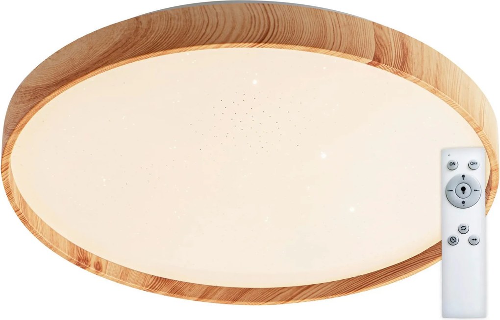 XXXLutz STROPNÉ LED SVIETIDLO, 39/39/6 cm - Interiérové svietidlá - 004182001402