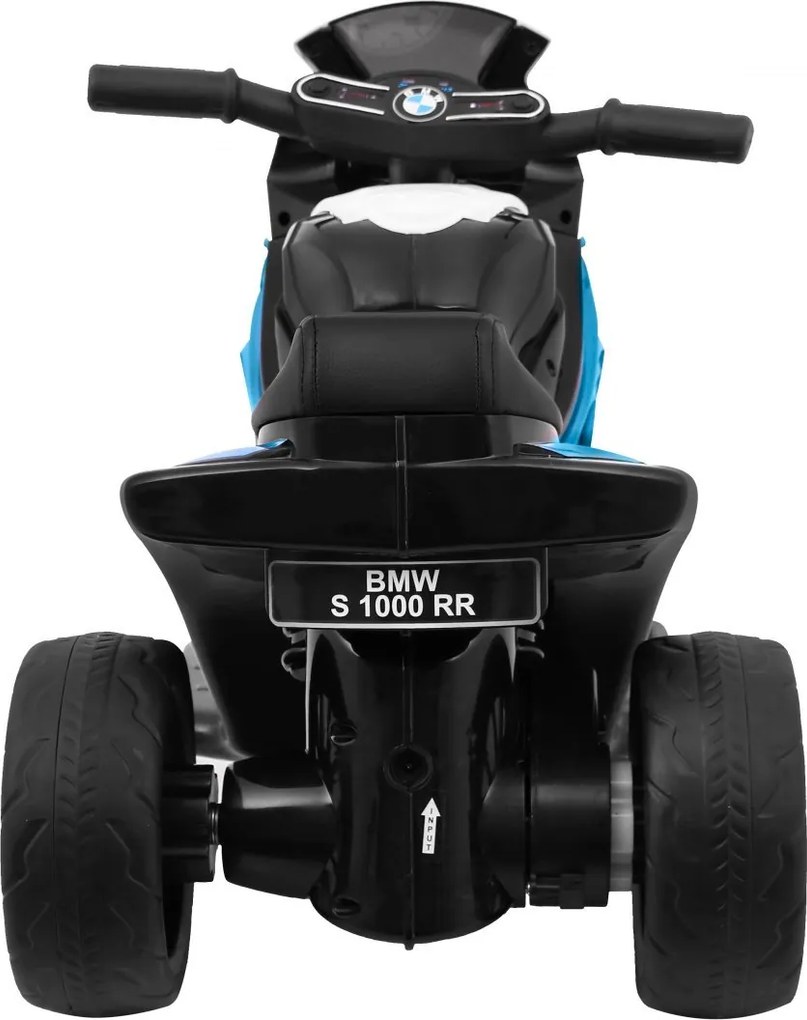 Ramiz BMW S1000 RR Mini detský motocykel na batérie modrý + 3 kolieska + zvuky + LED