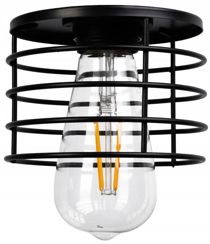 BERGE LED závesné stropné svietidlo, drevené, biele, 3xE27, loft pružina